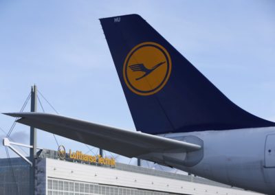 Lufthansa Flugzeug Logo