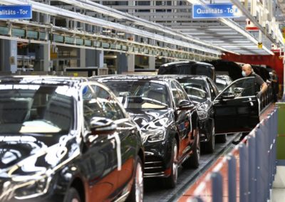 Daimler Benz Qualitäts-Tor Sindelfingen