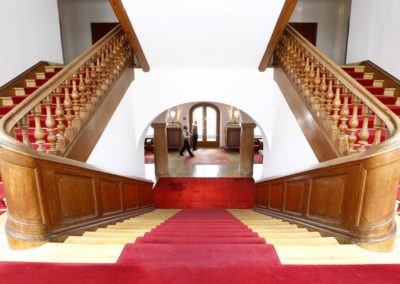 Schloss Elmau Hotel Treppe