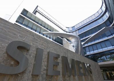 Siemens Pressekonferenz